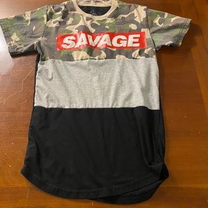 Bailey Apparel East west savage shirt is junior size Small.